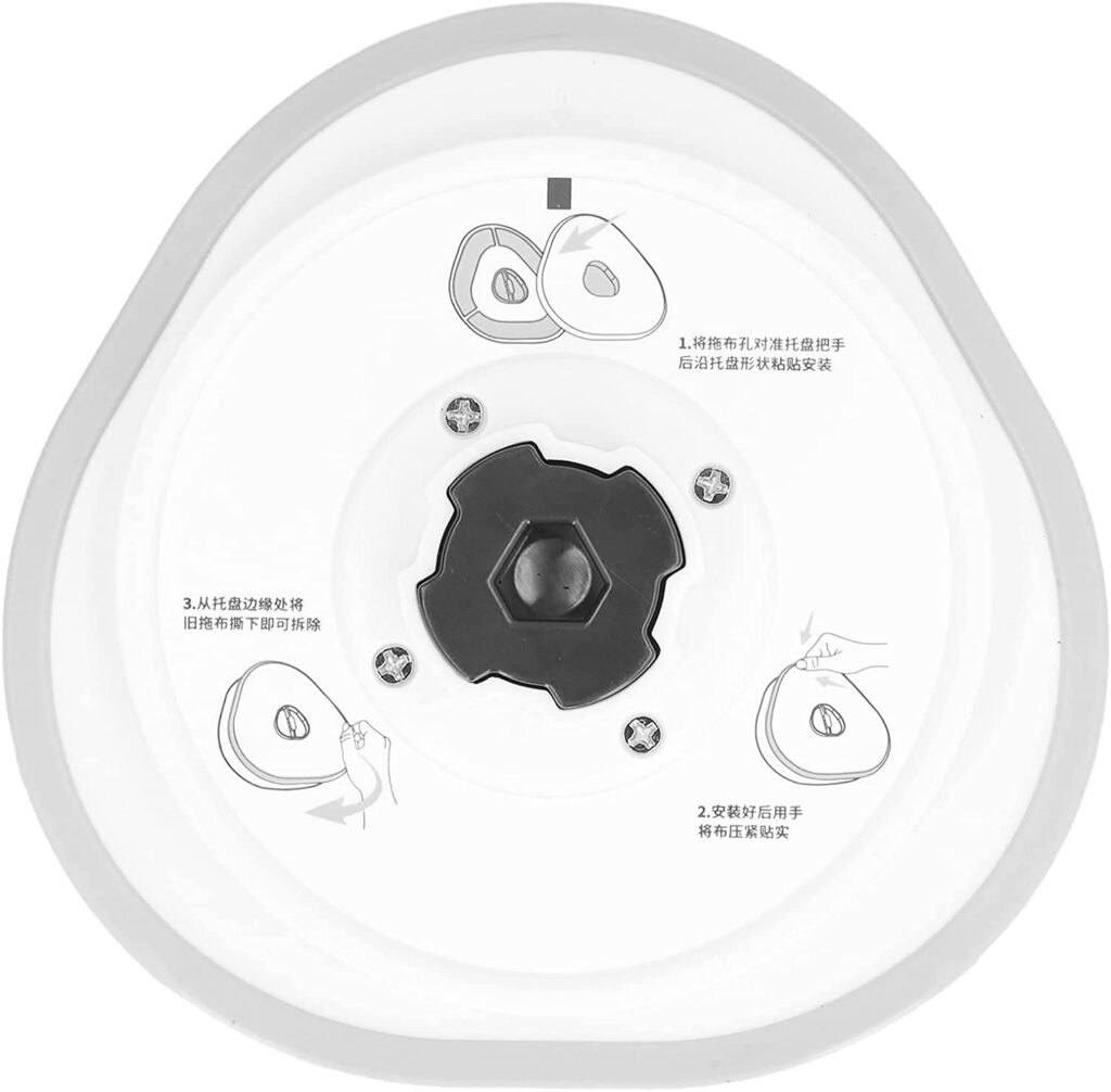 Mop Module, Sweeping Robot Vacuum Cleaner Part, High Strength Absorption, for Narwal J1 Intelligent Sweeping Robot