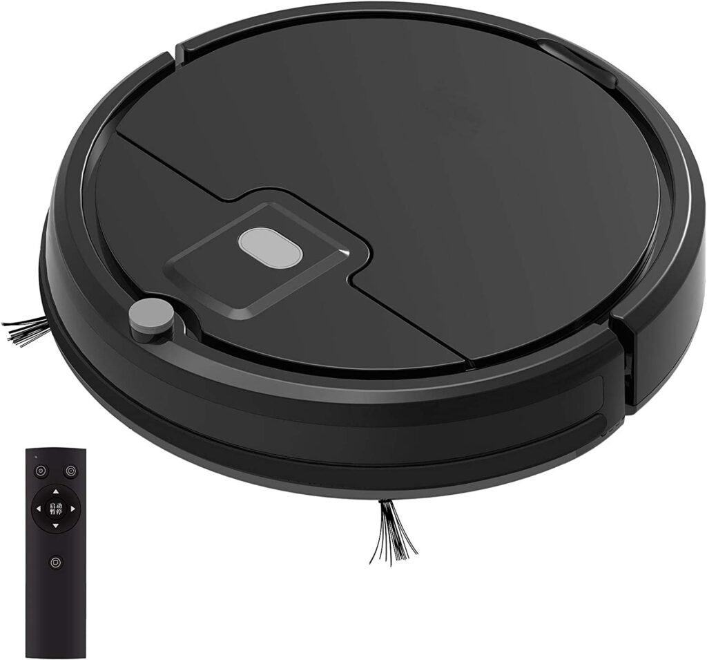 Robot Vacuum Cleaner,Automatic Self-Charging Robotic Vacuums,Slim Floor Sweeper Robot Vacuums, Tangle-Free Suction Good for Pet Hair, Hard Floors  Thin Carpets