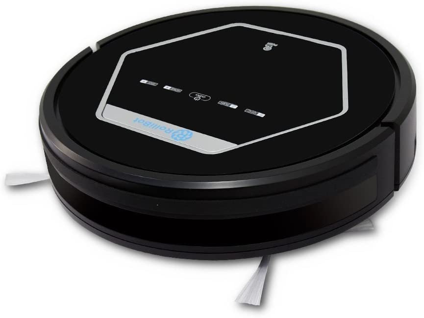 Rollibot BL618- Quiet Robotic Vacuum Cleaner. Vacuums, Sweeps, Mops for Hardwood, Tile, and Linoleum.